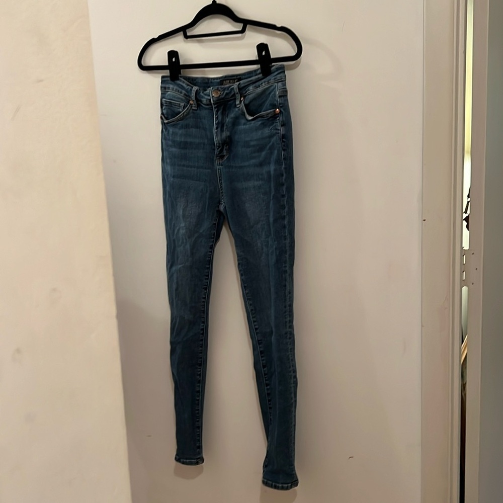 Judy Blue jeans. Blue denim. High rise. High waisted. Skinny. Size 9/29.